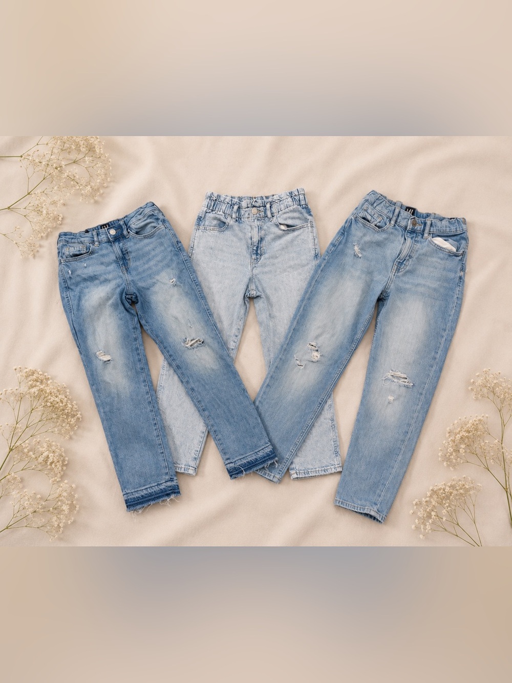 GAP Girls Size 10 Denim Jeans Bundle | 3 Pairs